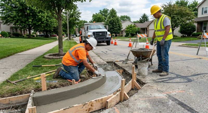 Concrete Curbing Repair